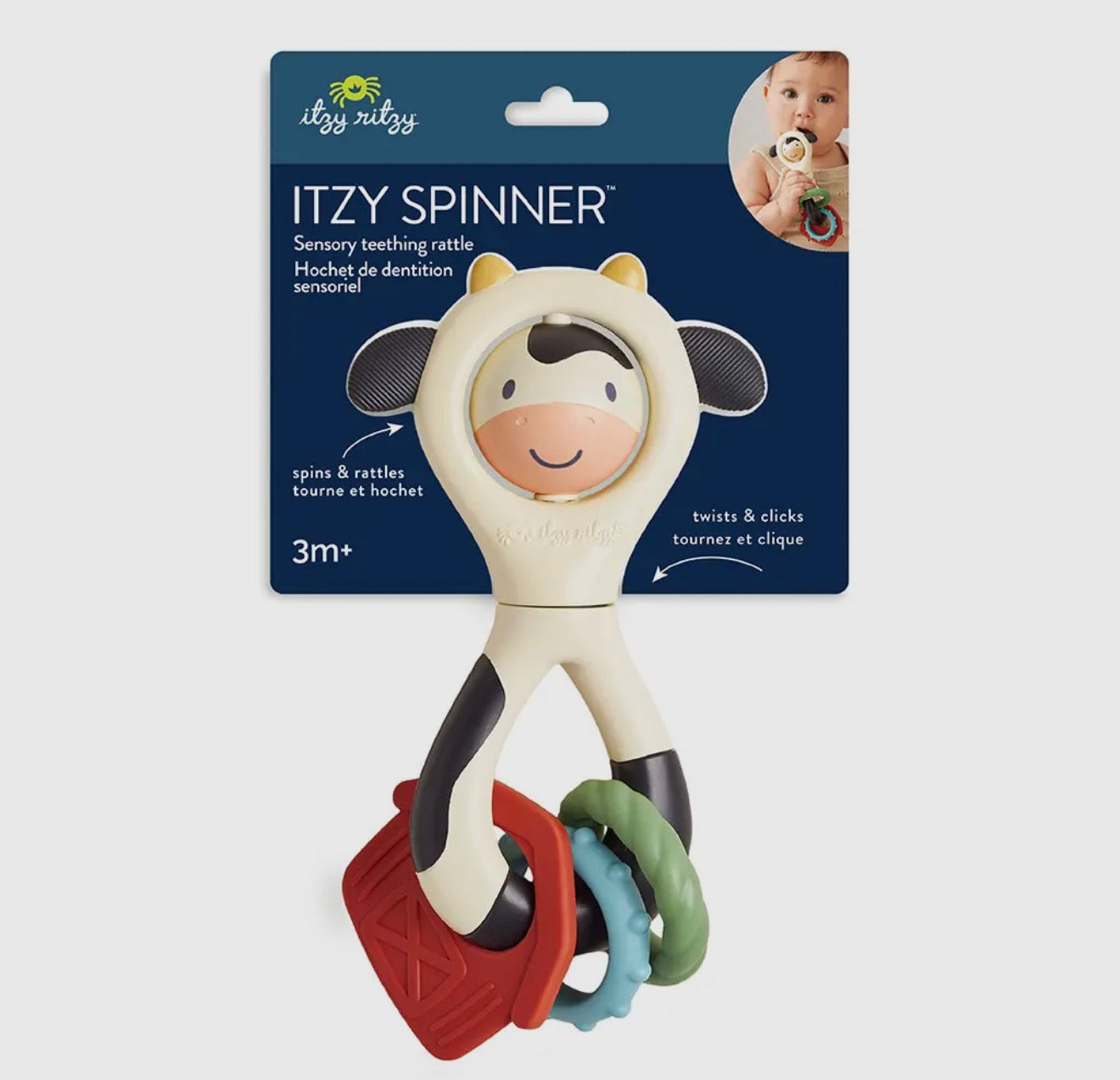 Cow Rattle Toy ￼