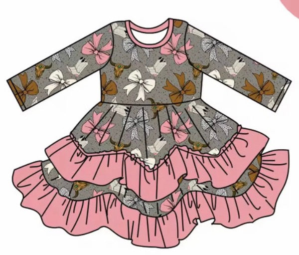 Bow N Boots Western Dress