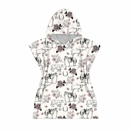 Wild Horse Hooded Towels