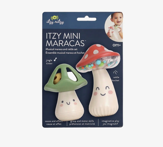 Mushroom Itzy Mini Maracas