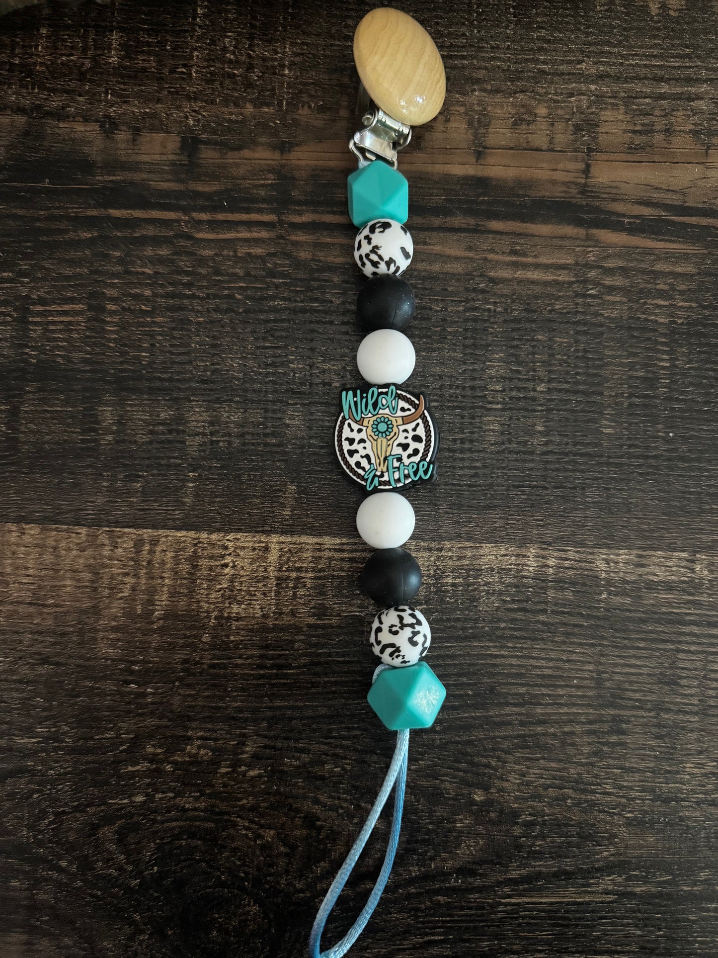 Wild N Free Silicone Pacifier Clip