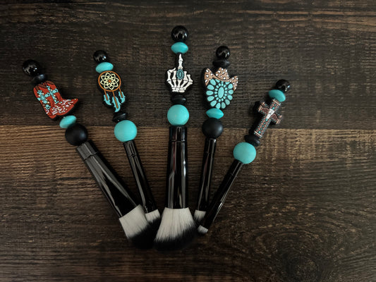 Black N Blue Makeup Brushes