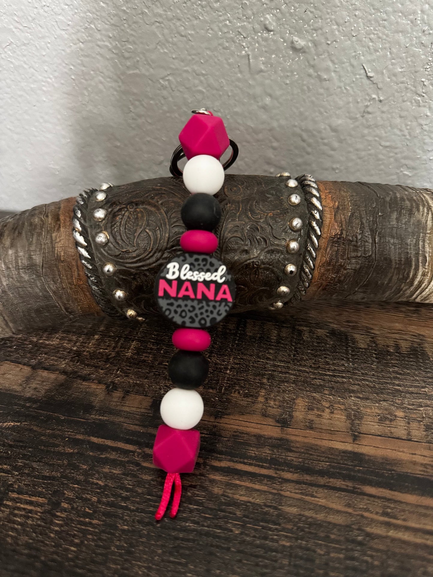 Blessed Nana Silicone Key Chain