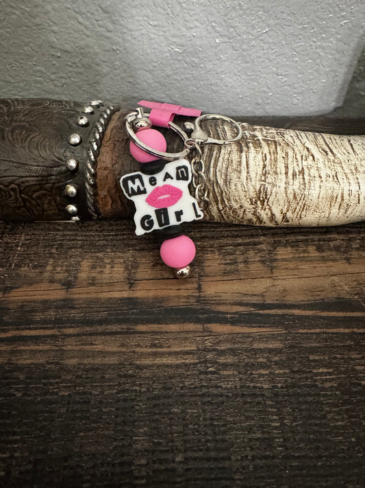 Mean Girl Short Keychain