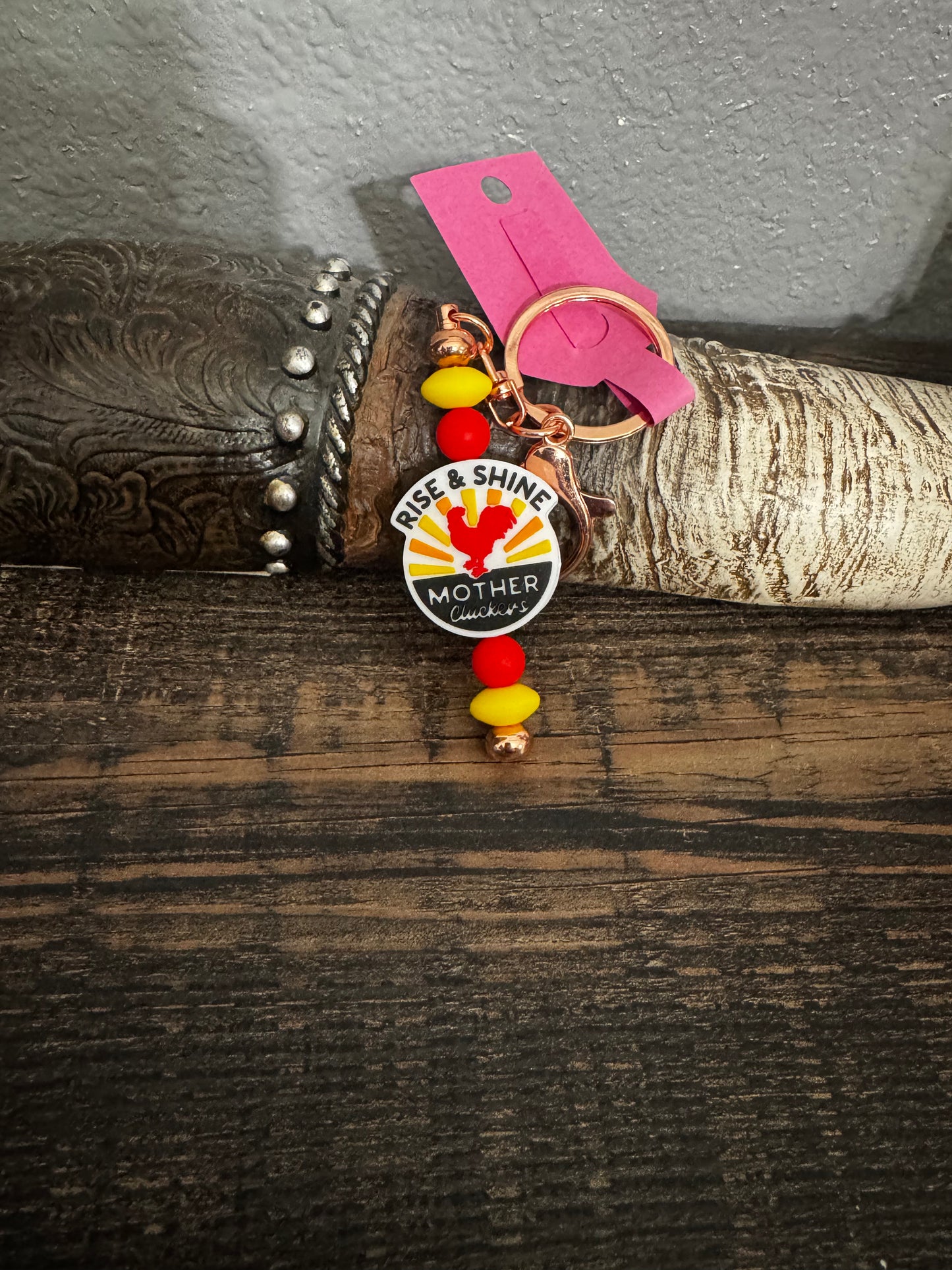Rise & Shine Short Keychain