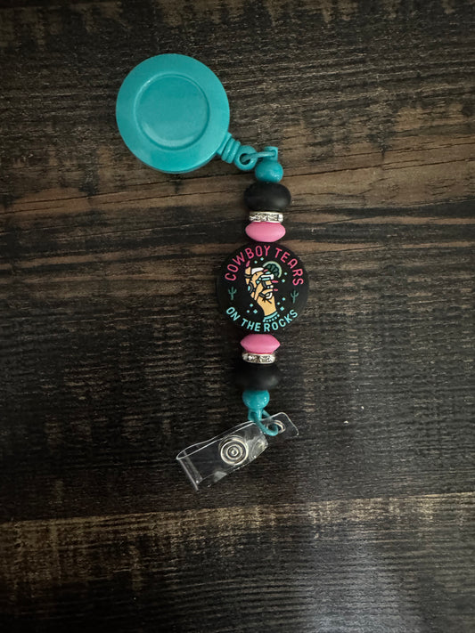 Cowboy Tears Badge Reel