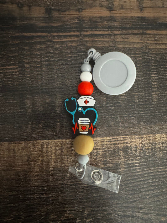 Nurse Badge Reel