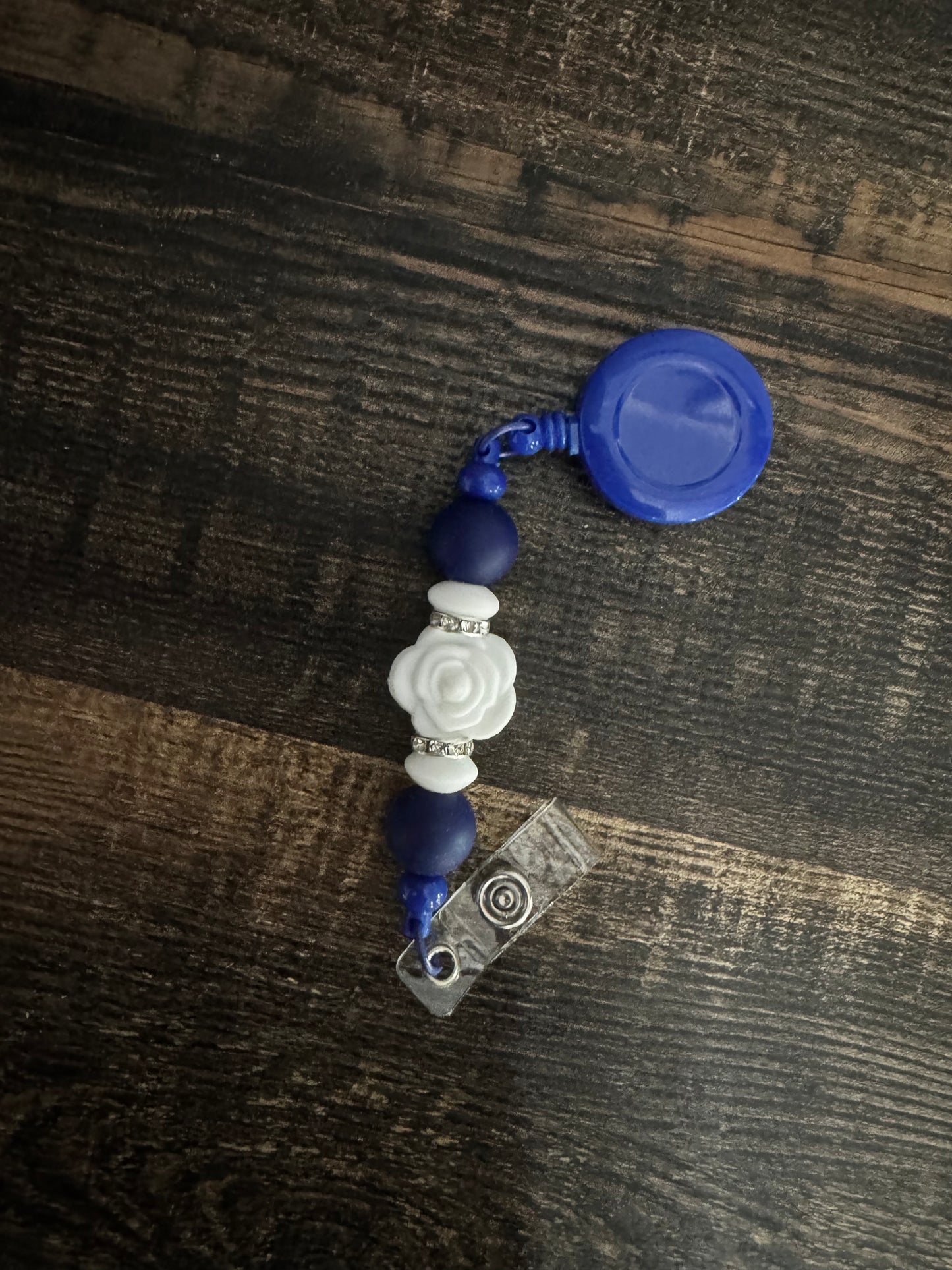 White Rose Badge Reel