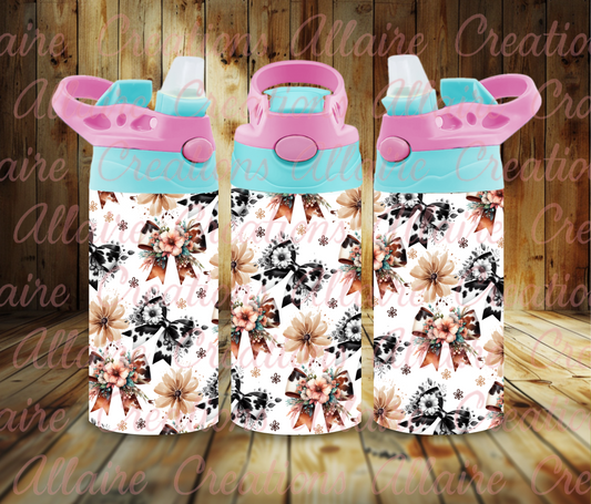 Bow print Flip Cups