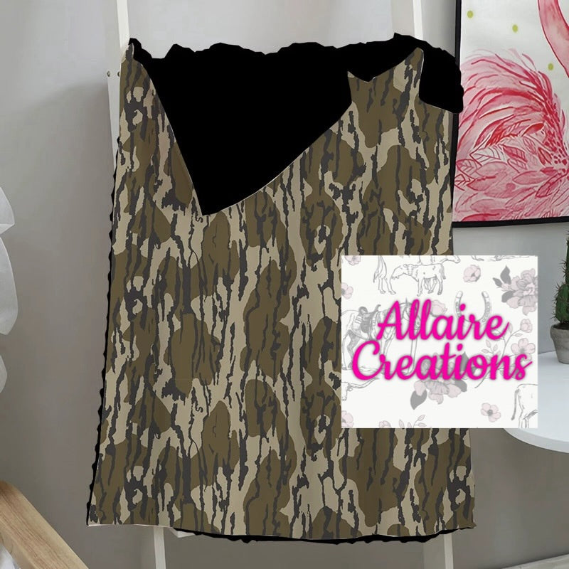 Camo Minky Blanket